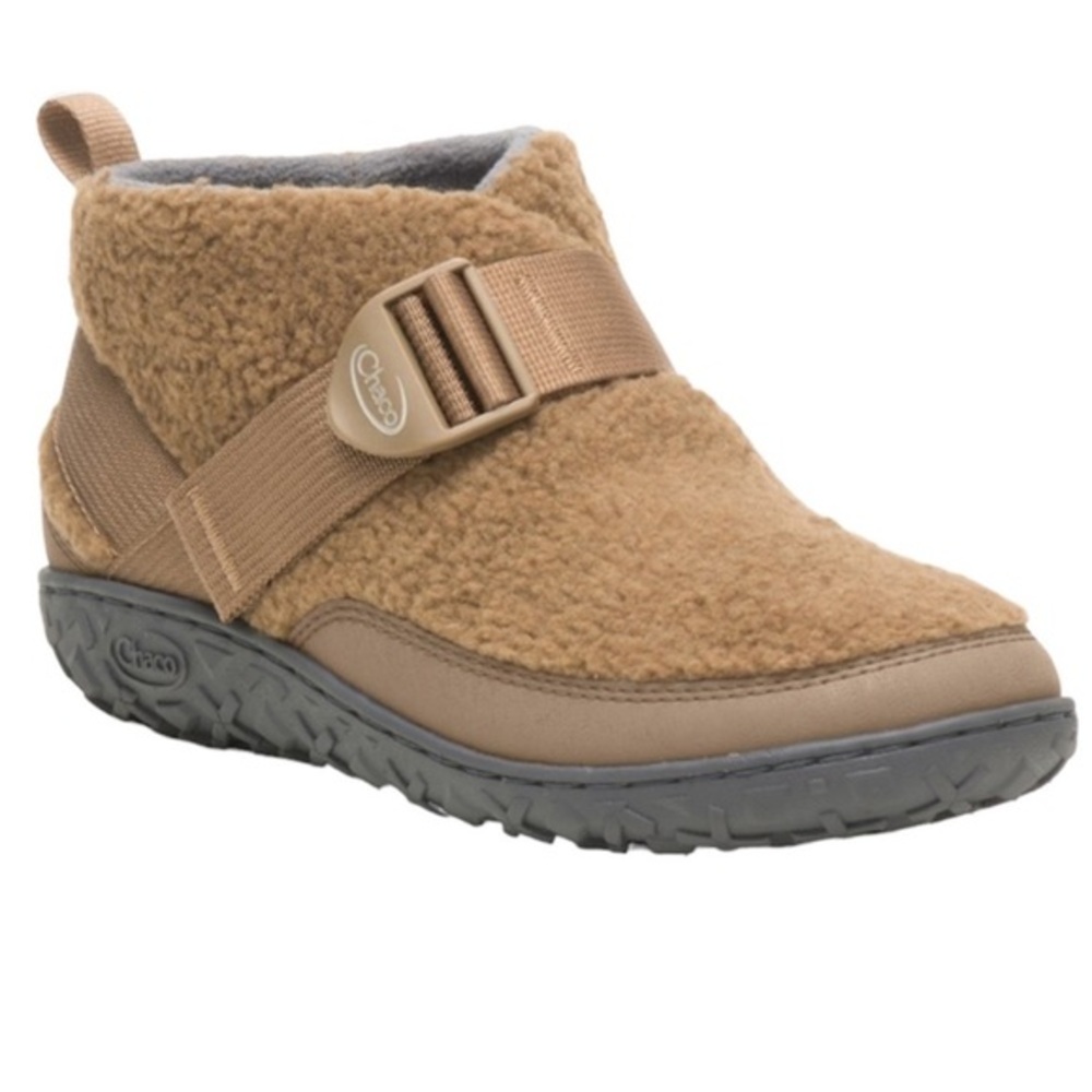 CHACOS NWT RAMBLE FLUFF SLIP ON SHOES NATURAL BROWN MEN’S 13